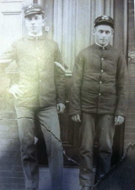 Mr. Kelly's Great Grandfather (on left) before the Spanish American War 