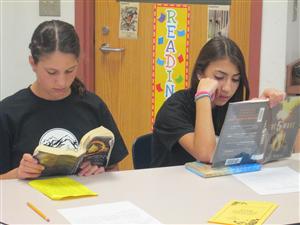 Students Reading 