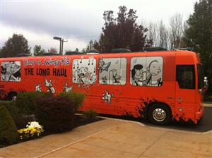 Jeff Kinney bus 