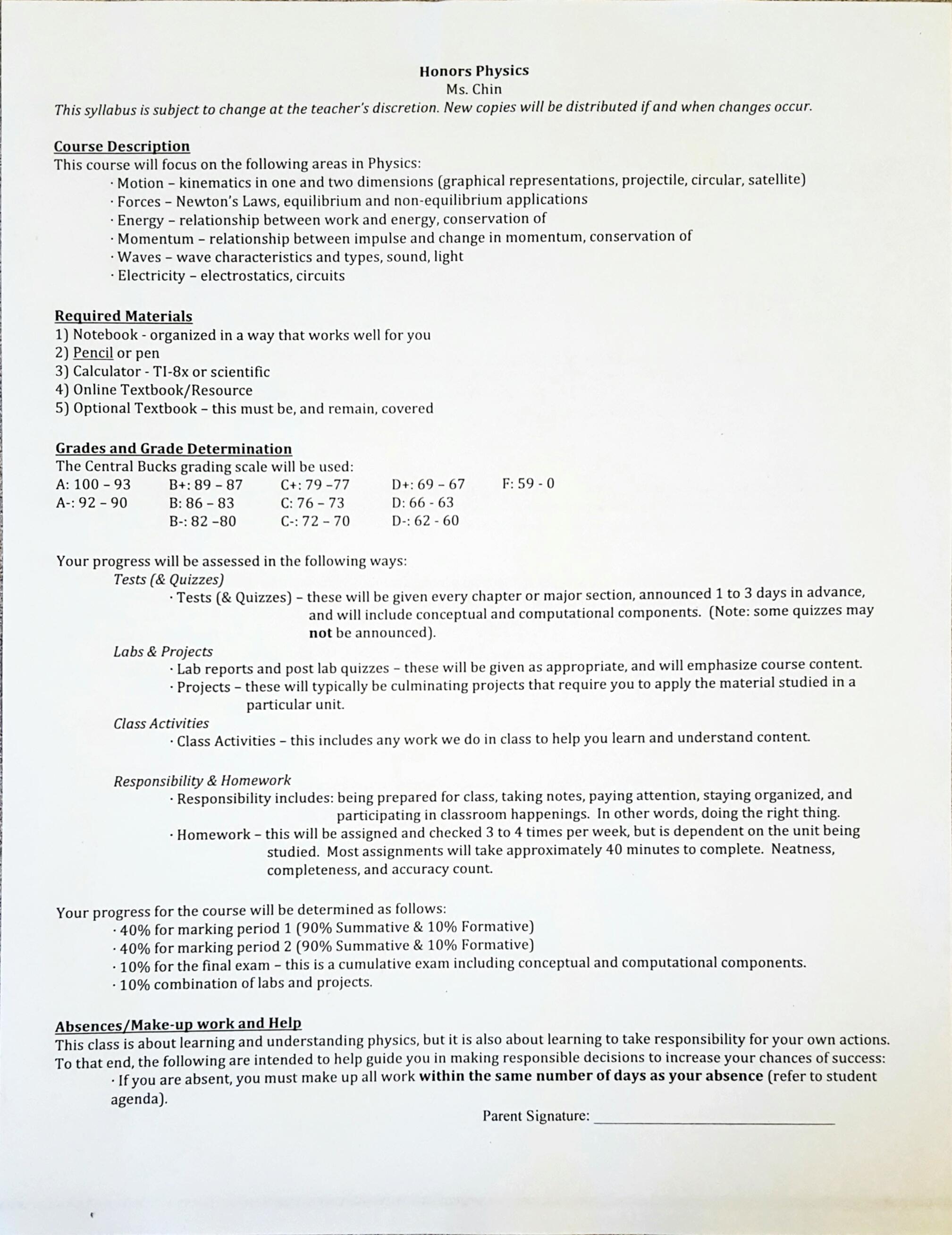 Worksheets Worksheet Conservation Of Momentum chin rachel daily items student survey syllybus page 1
