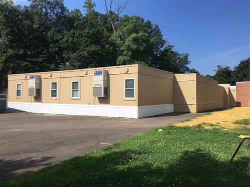 butler modulars from exterior 