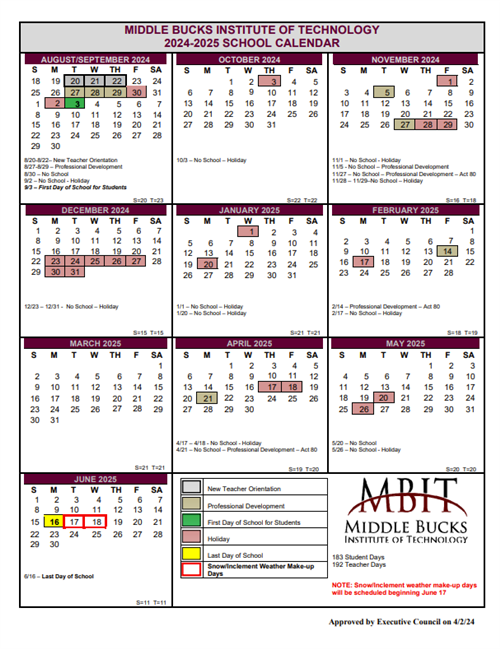 mbitcalendar