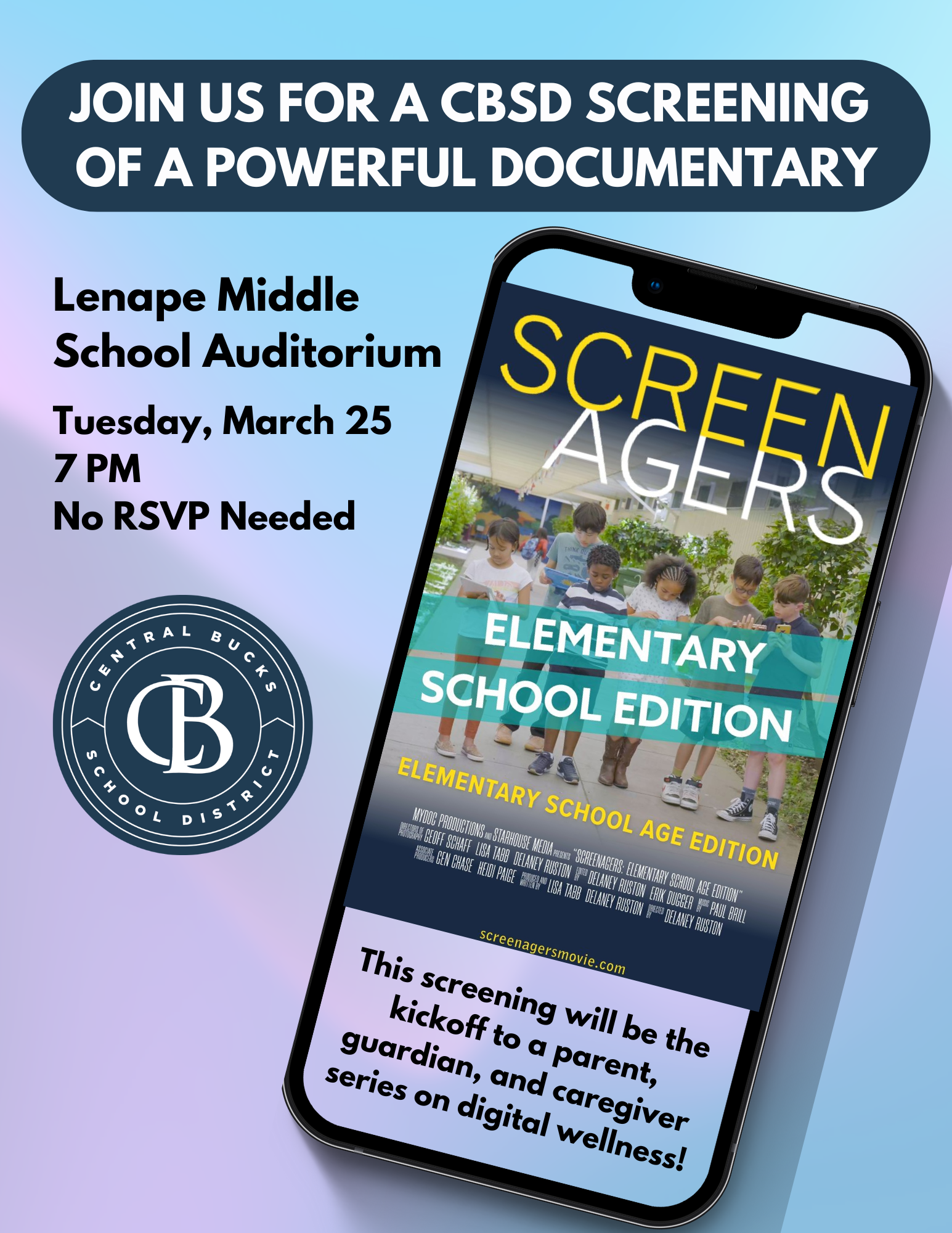 Screenagers poster