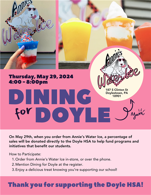 Dining for Doyle