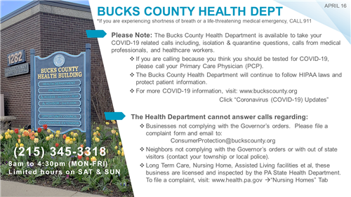 BCDOH info 