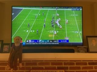T.N. and I had an awesome sports weekend with lots of basketball and football!